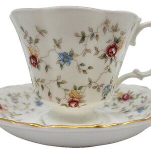 Vintage Royal Kent Teacup & Saucer